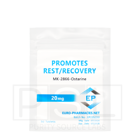 Promotes rest/recovery (MK2866) - 20mg/tab - 50 tab - USA