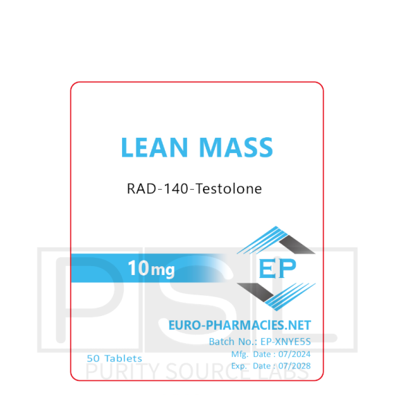 Lean Mass (RAD140) - 10mg/tab- 50 tab - Euro-Pharmacies